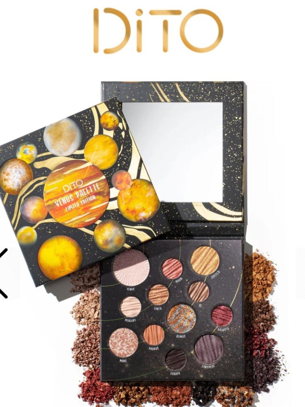 NWT dito Venus eye shadow palette - limited edition